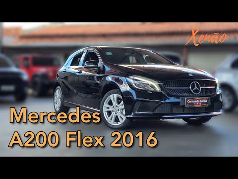 Mercedes A200 1.6 Turbo Flex 2016, the first 5-seater MB. Details, fuel consumption, technical sp...