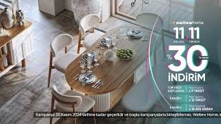 Efsane Kasım İndirimleri Weltew Home'da Devam Ediyor