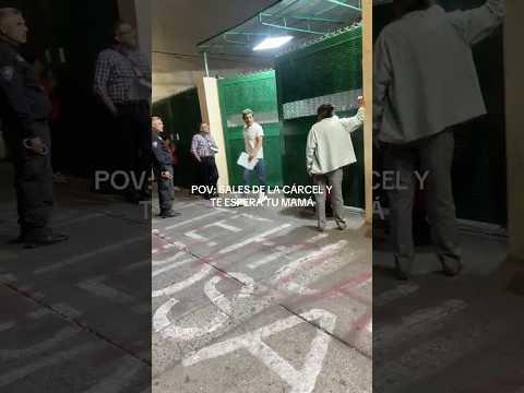 Como cuando vas saliendo de prisión de máxima seguridad y ya te están esperando afuera.