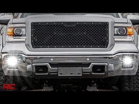 2014-2015 GMC Sierra 1500 LED Fog Light Kit by Rough Country