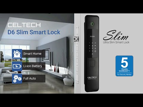 Celtech D6 Slim Smart Lock