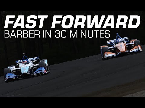 インディカー第3戦アラバマ 決勝30分