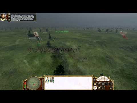 Empire Total War Swedish elite units vs American elite units