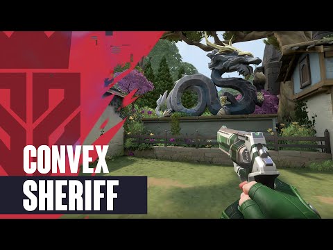 Convex Sheriff Skin Showcase [4K] - Valorant Convex Skins