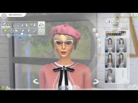 sims 4 realistic style download woman Ana Laura Silva by Bonita100 Cas Video Preview