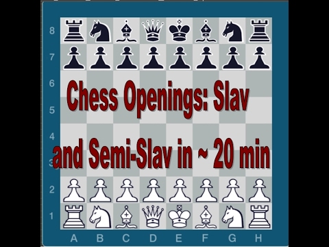 Chess Openings | Slav and Semi-Slav  in ~ 20 min