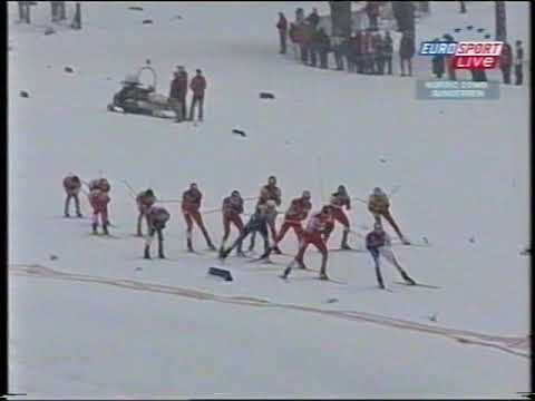 2009/10 combinata 10 km Ramsau/2 - Lamy Chappuis, Edelmann, Pittin