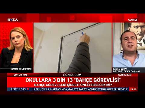 Eğitim-İş Genel Başkanı Kadem Özbay - Damla Dondurmacı ile Haber Masası - Koza TV | EĞİTİM İŞ