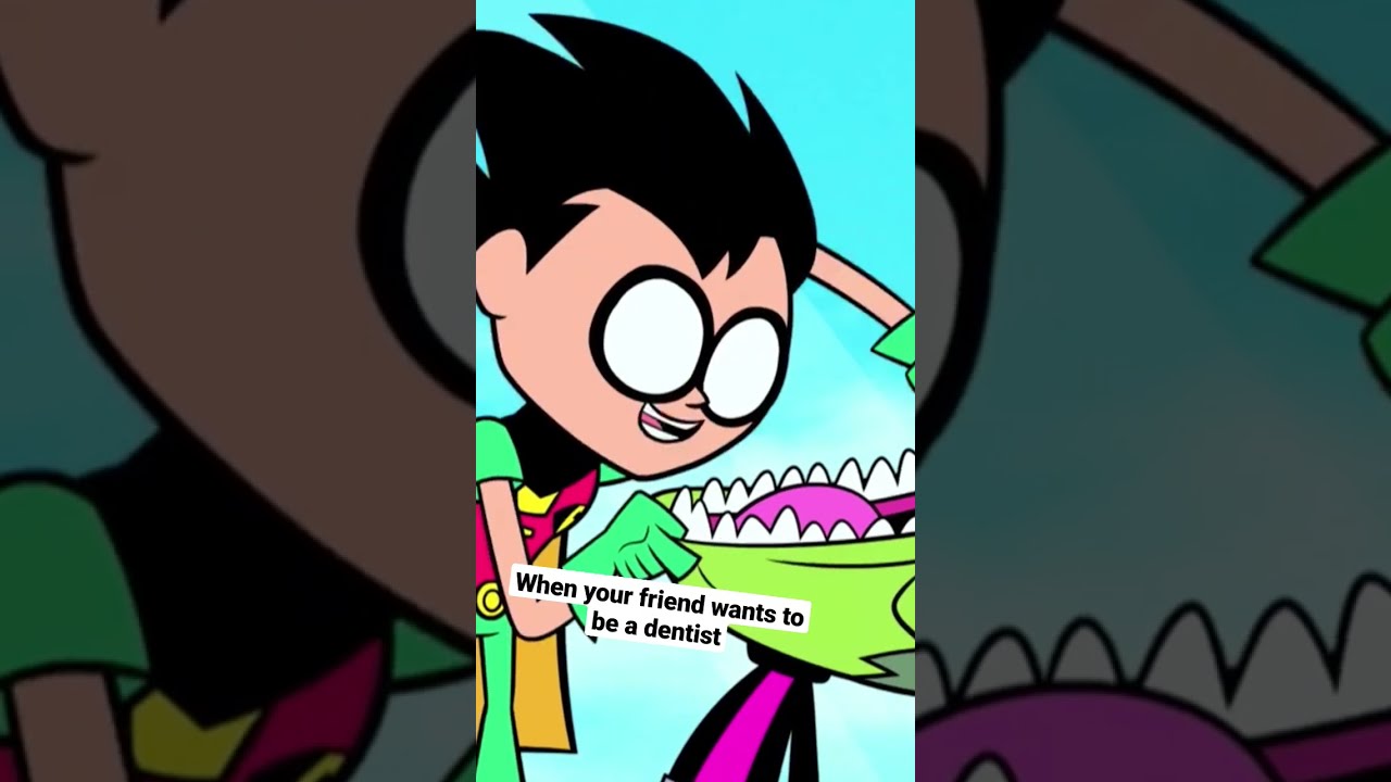 Teen Titans Go! | Robin, the Dentist | Cartoon Network UK #shorts #dentist