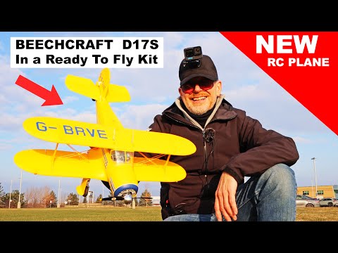 Review of the A300 BEECHCRAFT D17S - Ready To Fly RC Plane!