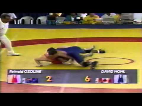 1994 Commonwealth Games: 74 kg Final Reinold Ozoline (AUS) vs. David Hohl (CAN)