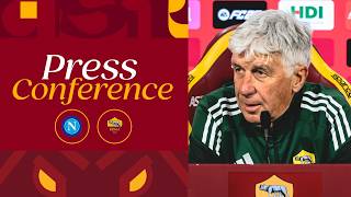 GASPERINI Conferenza pre gara Napoli-Roma 14 febbraio 2025