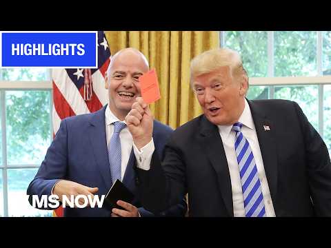 RED CARD: Trump faces backlash after calling FIFA president | MS NOW Highlights