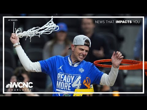 Why do basketball teams cut down the net during March Madness?