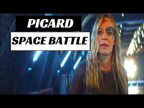 Star Trek Picard. Battle Scenes with Ships Only