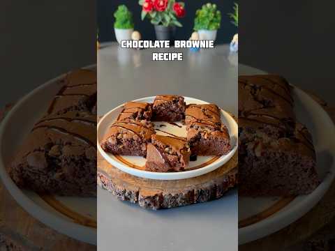 Chocolate Brownie Recipe #shorts #chocolate #recipe #brownie