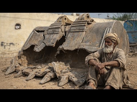 Excavator Bucket Total Damage to Brand New | Full Repair