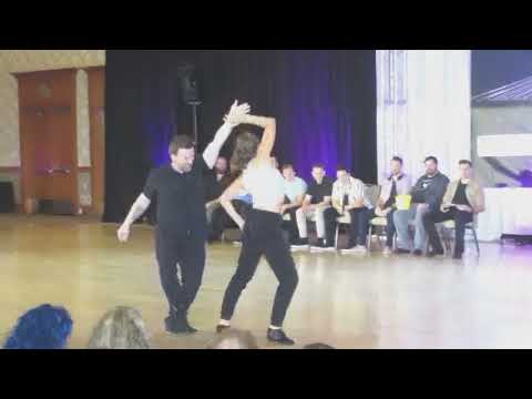 Invitational J&J Finals  Myles and Cameo 2nd place Finish at Bridgetown Swing 2023