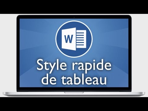 comment appliquer un style dans word