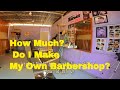 How Much Do I Make My Own Barbershop