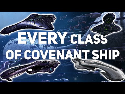 What are Covenant Design Patterns? (and every class of alien ship and aircraft) || Halo Lore