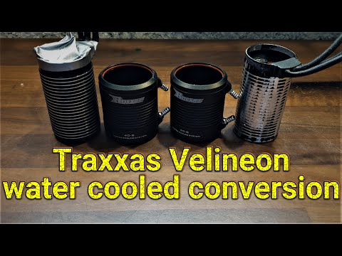 How to convert a brushless motor fit for water cooling - Traxxas Velineon 6S motor