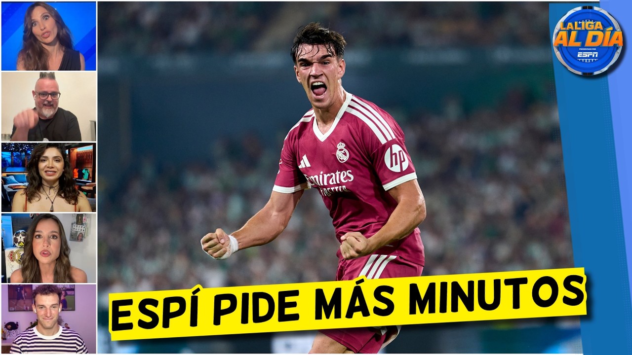 CARLOS ESPÍ pide TITULARIDAD con el REAL MADRID, cada vez que entra marca GOLES | La Liga Al Día