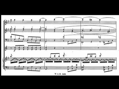 Mozart - Piano Concerto no 20 in d minor KV466, II Mov.(Score)