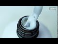 Atica rubber camouflage base for Milky gel polish (milk), 30 ml