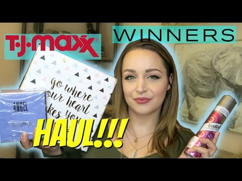 TJ Maxx/Winners Home Decor & Beauty/Makeup HAUL! | DreaCN Video