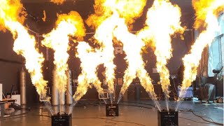 DMX Flame Machine - Fire Thrower - Halloween