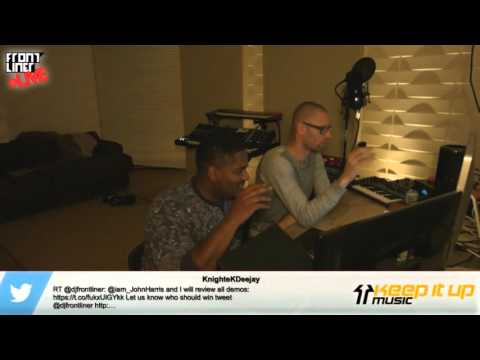 Frontliner and John Harris reviewing my track