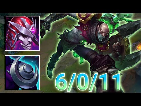 Jungle Singed VS Graves Highlights | EUW Master | Patch 12.16