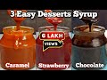 Homemade Strawberry Chocolate Caramel Syrup Sauce Recipe Better Than Hershey S