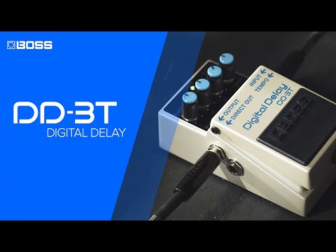 BOSS DD-3T Tap Tempo Direct Output Jack for Wet/Dry Setups Short Loop Function Digital Delay Pedal