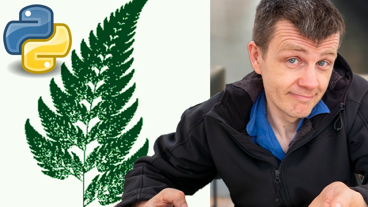 Great Python Project - Fractals in Python. The Barnsley Fern