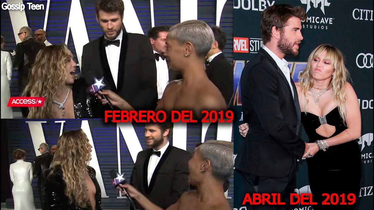 Resurgen Video De Liam Hemsworth “Avergonzándose” De Miley Cyrus Unos Meses Antes De Despreciarlo