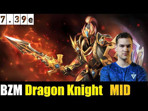 🤯 BZM [Dragon Knight] MID 7.39e - DOTA 2 HIGHEST MMR MATCH#dota2   #dota2gameplay
