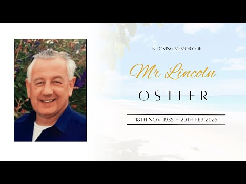 Funeral Mr Lincoln Ostler