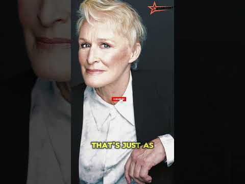 Glenn Close Is A Powerhouse In Hollywood || #shorts #celebritynews