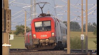 4K | 200Km/h | High-speed EC with double ÖBB Taurus between Augsburg and Munich | 06.2025