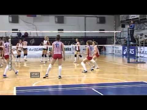 26.03.14 Odbojka, 4. meč polufinala plej-ofa, Crvena zvezda - TENT 3-1