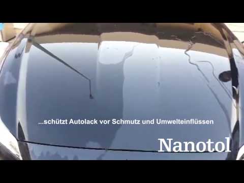 Versiegelte Motorhaube -  Nanotol Lackpflege Set „Auto, Boot & Freizeit“