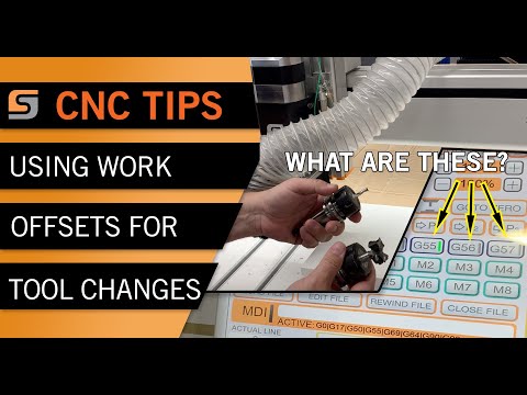 Work Offsets Explained For Quick Tool Changes - G54 - G59
