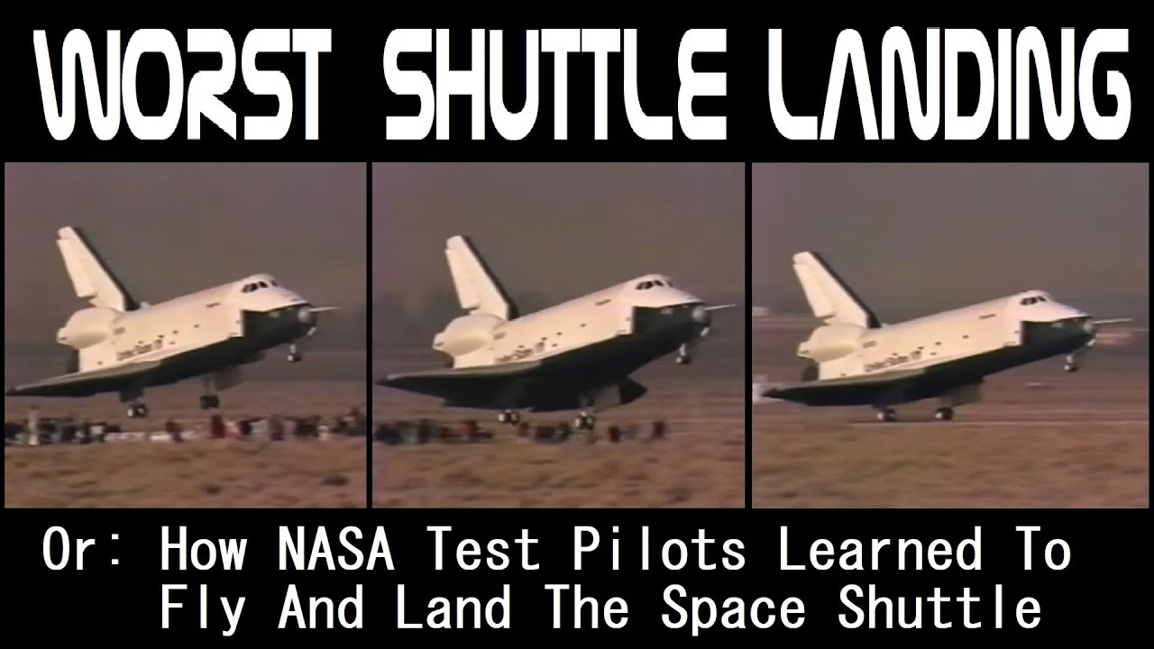 How NASA Learned To Fly The Space Shuttle Like A Glider