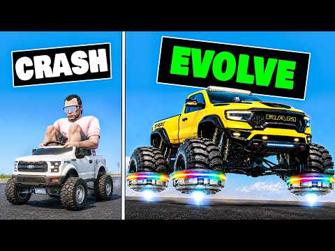 Every Time I Crash, My Monster Truck Evolves in GTA 5