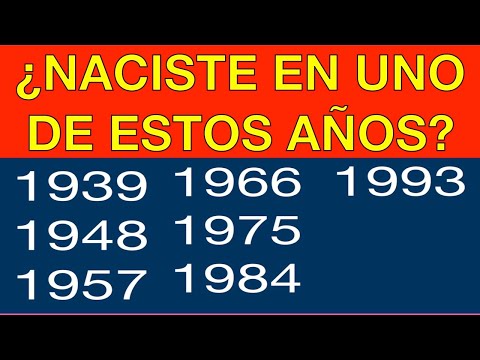 SI NACISTE EN ESTOS AÑOS EL UNIVERSO TE DIO ALGO MUY ESPECIAL Numerología