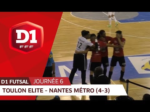 J6 : Toulon Elite Futsal - Nantes Métropole Futsal (4-3)