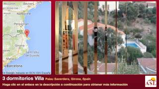 preview picture of video '3 dormitorios Villa se Vende en Palau Saverdera, Girona, Spain'