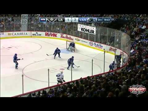 Canucks vs Kings Highlights 1/1/15